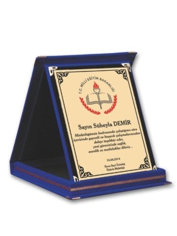 Pirinç Plaket