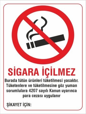 Sigara İçilmez