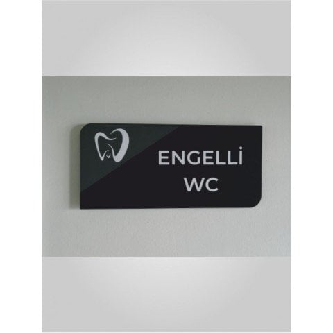 Engelli WC Kapı İsimliği