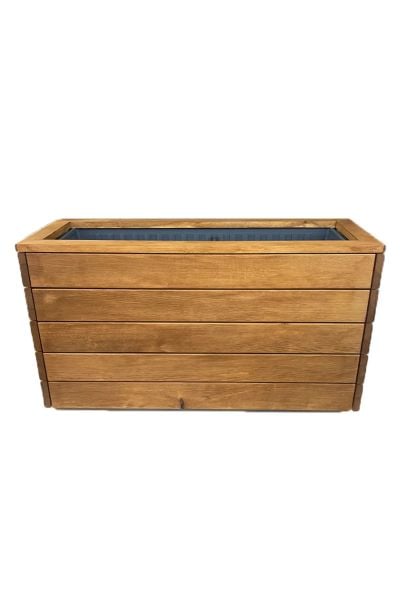 Saksı Ahşap Saksılık Büyük Boy Saksı Stand Çiçeklik Dikdörgen İç Saksılıdır 32X87X4