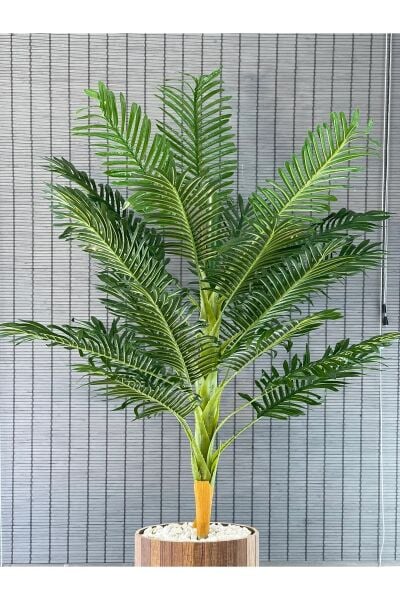 Yapay Ağaç Areka Ağacı Palmiye Ağacı Salon Bitkisi  21 Yaprak 160CM