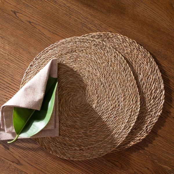 Bahçem Dekoratif Amerikan Servis Supla 6'lı Set 35 Cm Çap
