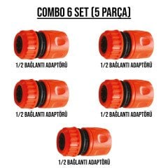 COMBO6 - Bağlantı Adaptörü 5 Adet Combo6