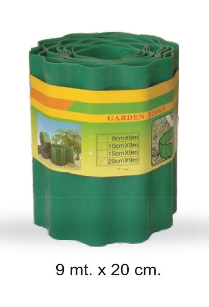 GL-F10A - Plastik Bordur 9Mt 20 Cm