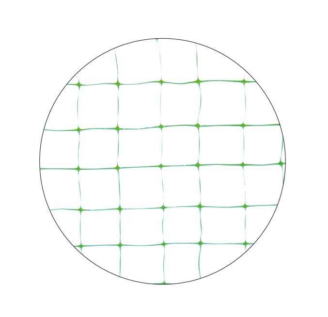PE2222G25 - Yeşil 2X5Mt - 22X22Mm Pvc Kuş Teli
