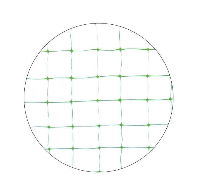 PE2222G45 - Yeşil 4X5Mt 22X22Mm Pvc Kuş Teli