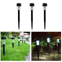 BH111S - Led Solar Saplamalı Plastik Gövde Siyah 8 Adet