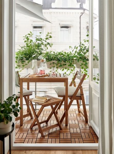 Bahçem Ahşap Yer Karosu %100 Akasya Ağacı 12 Dilim 30x30cm 0,81 M2 - 9 Adet