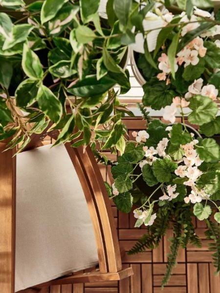 Bahçem Ahşap Yer Karosu %100 Akasya Ağacı 12 Dilim 30x30cm 0,81 M2 - 9 Adet