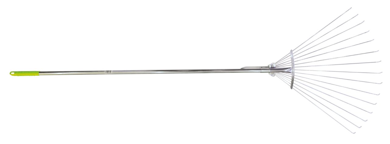 BH2609A - Alüminyum Saplı Ayarlı Çim Tırmığı