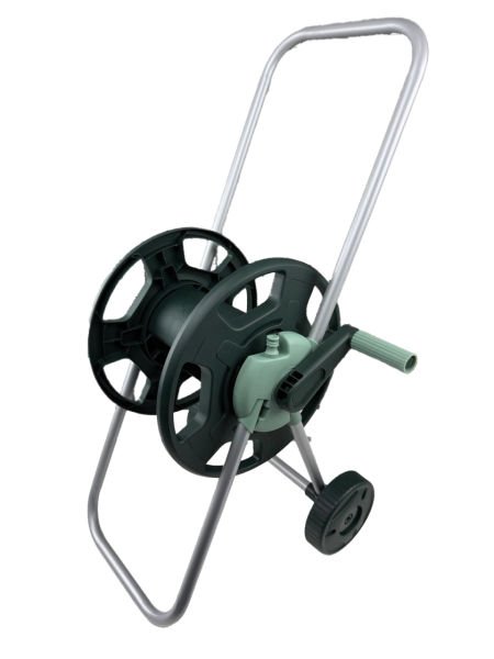Bahçem Premium Kalite Sehpalı Hortum Toplama Makarası 1/2'' 60mt Hortum Kapasiteli (Hortumsuz)