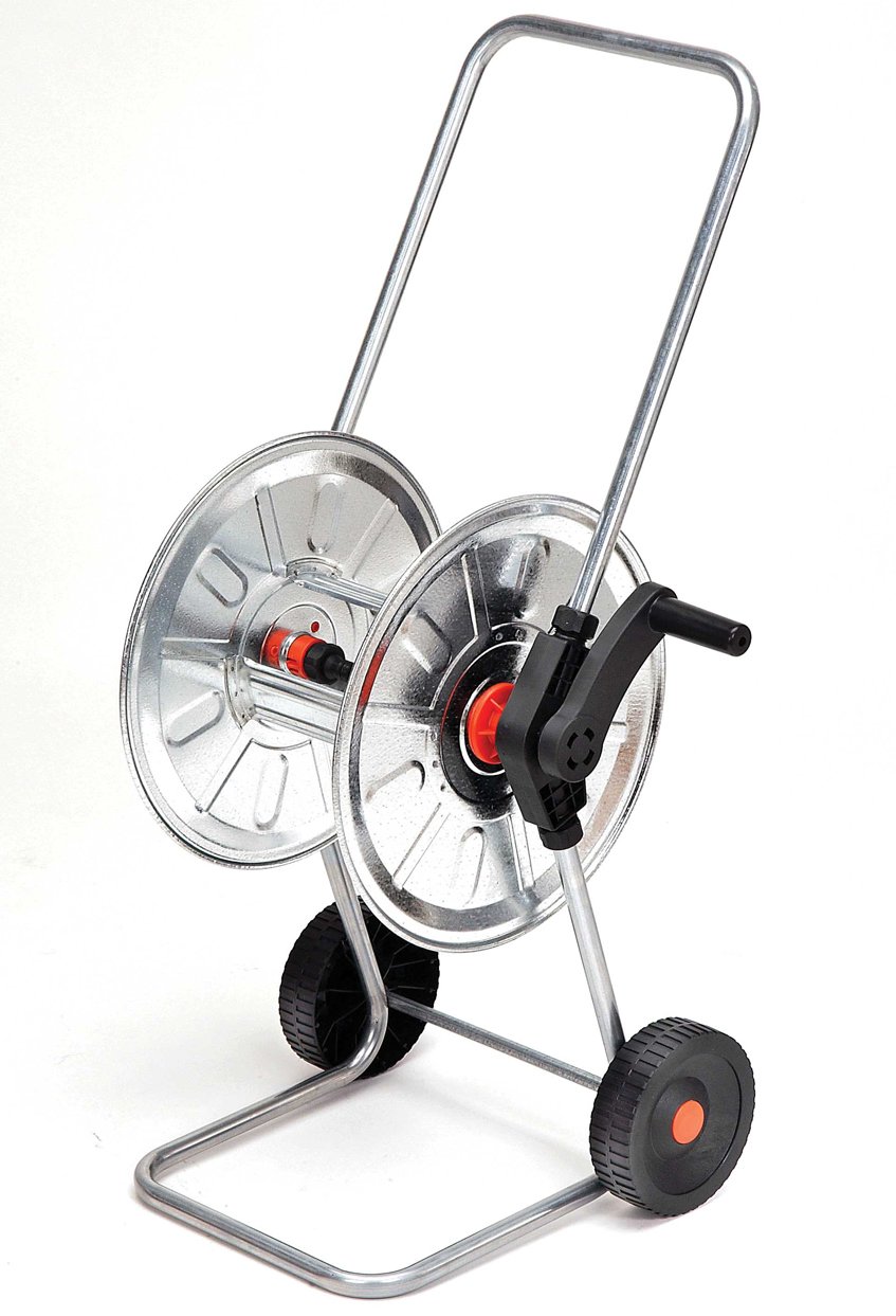 AGR210 - Tekerlekli Metal Hortum Makarası 50Mtx1/2''