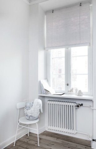 Bambu Stor Perde Beyaz 60x180 cm