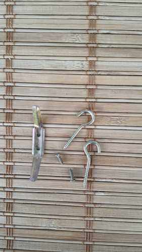 Bambu Stor Perde 60x180cm Süt Kahve/Krem