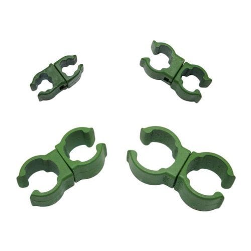 Bitki Destek Çubuğu Bağlantı Konnektörü Çok Fonksiyonlu 8 mm 6 Ad