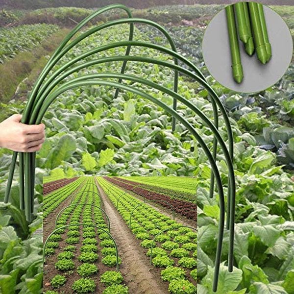 Hobi bahçe serası u tünel borusu 5 'Lİ 11 mm-210 cm