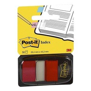 Post-itPost-it Index İşaret Bandı 50 Yaprak Kırmızı 680