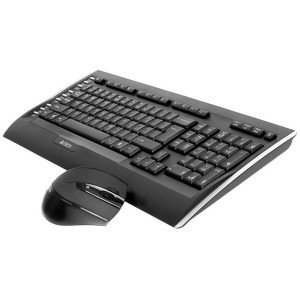 A-4 Tech 9300F Siyah Kablosuz  Q Klavye & Mouse Set