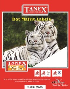 Tanex Sürekli Form Etiketi TN-0019