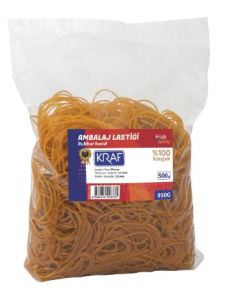 Kraf 950G Ambalaj Lastiği 500GR  ( %100 Kauçuk)