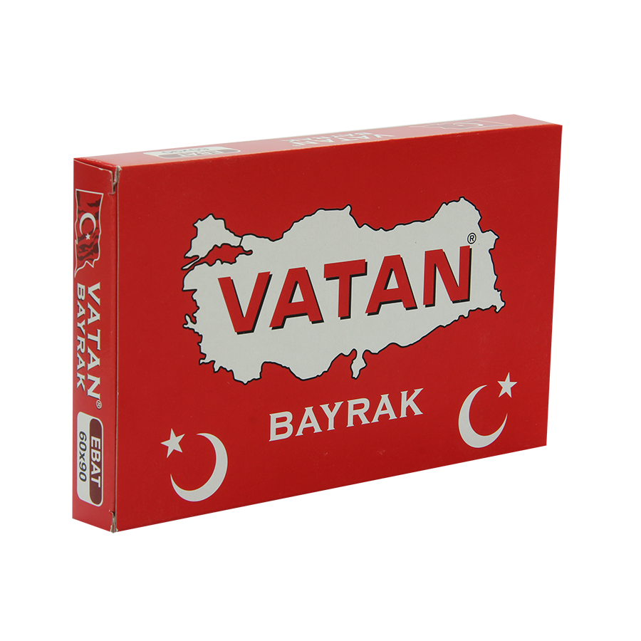 Vatan 103 40cm x 60cm Türk Bayrağı