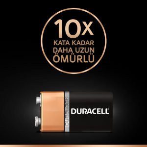 DURACELL PİL 9 VOLT TEKLİ