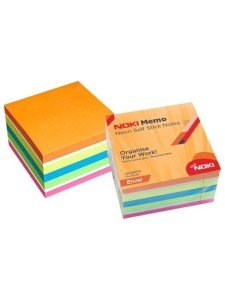 Noki Memo 75x75 Yapışkanlı Küp Blok Envai 450 Sheets