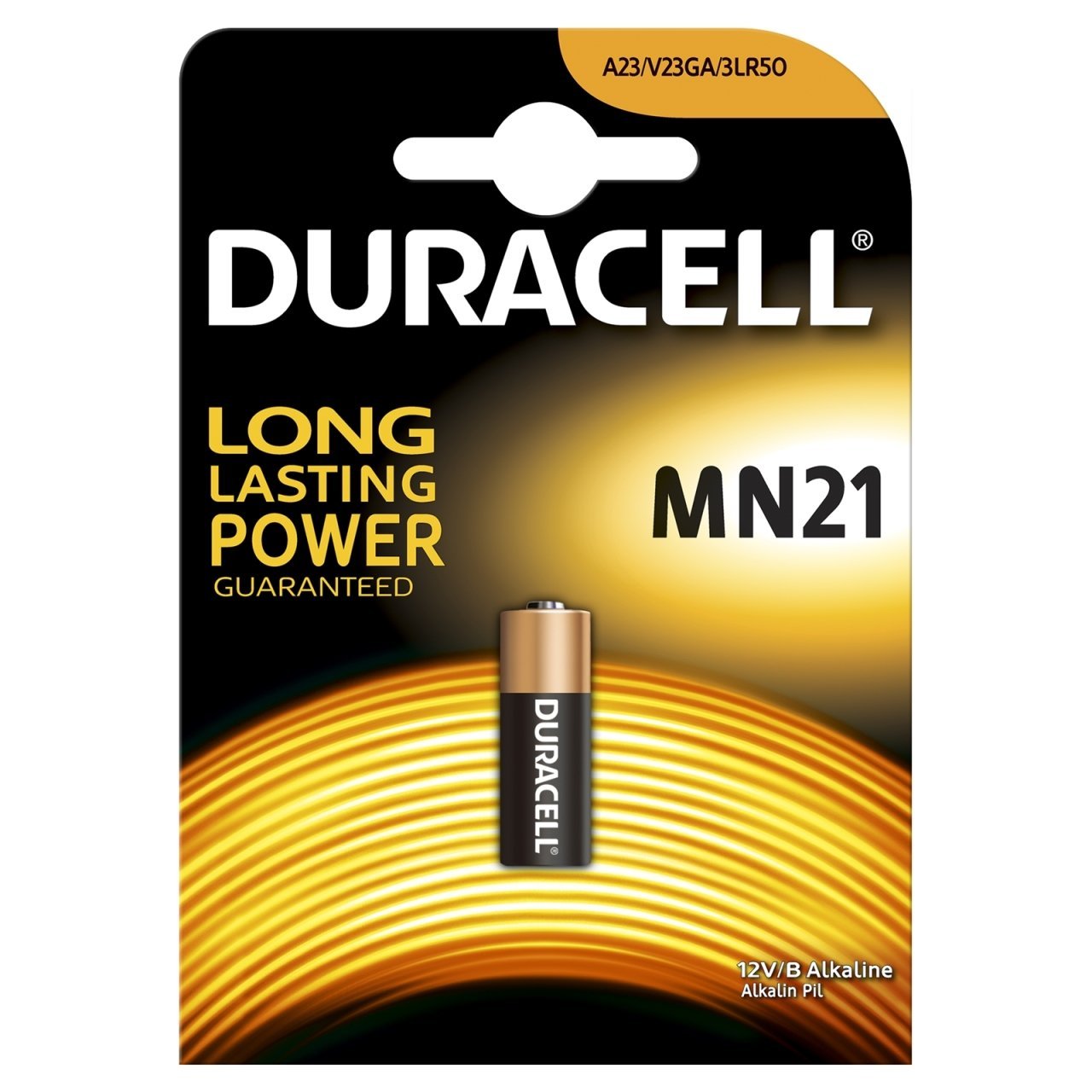 DURACELL PİL ÖZEL 12V TEKLİ MN21