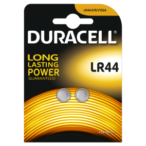 DURACELL PİL DÜĞME 1,5V 2 Lİ LR44