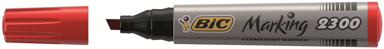 Bic 2300 Permanent Marker Kırmızı