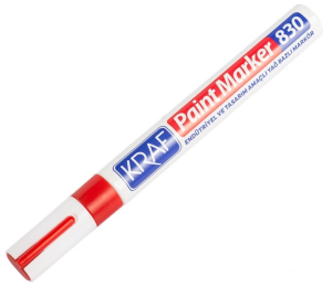 Kraf 830 Paint Marker Kırmızı