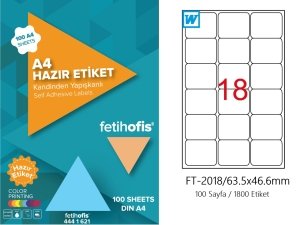 fetihofis Laser Etiket FT-2018
