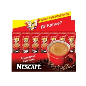 Nescafe 3'ü 1 Arada Extra 18 Gr 48'li Paket