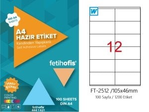 fetihofis Laser Etiket FT-2512