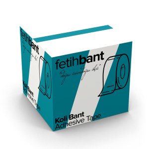 fetihbant Akrilik Koli Bandı 45mmx100M (Ad)