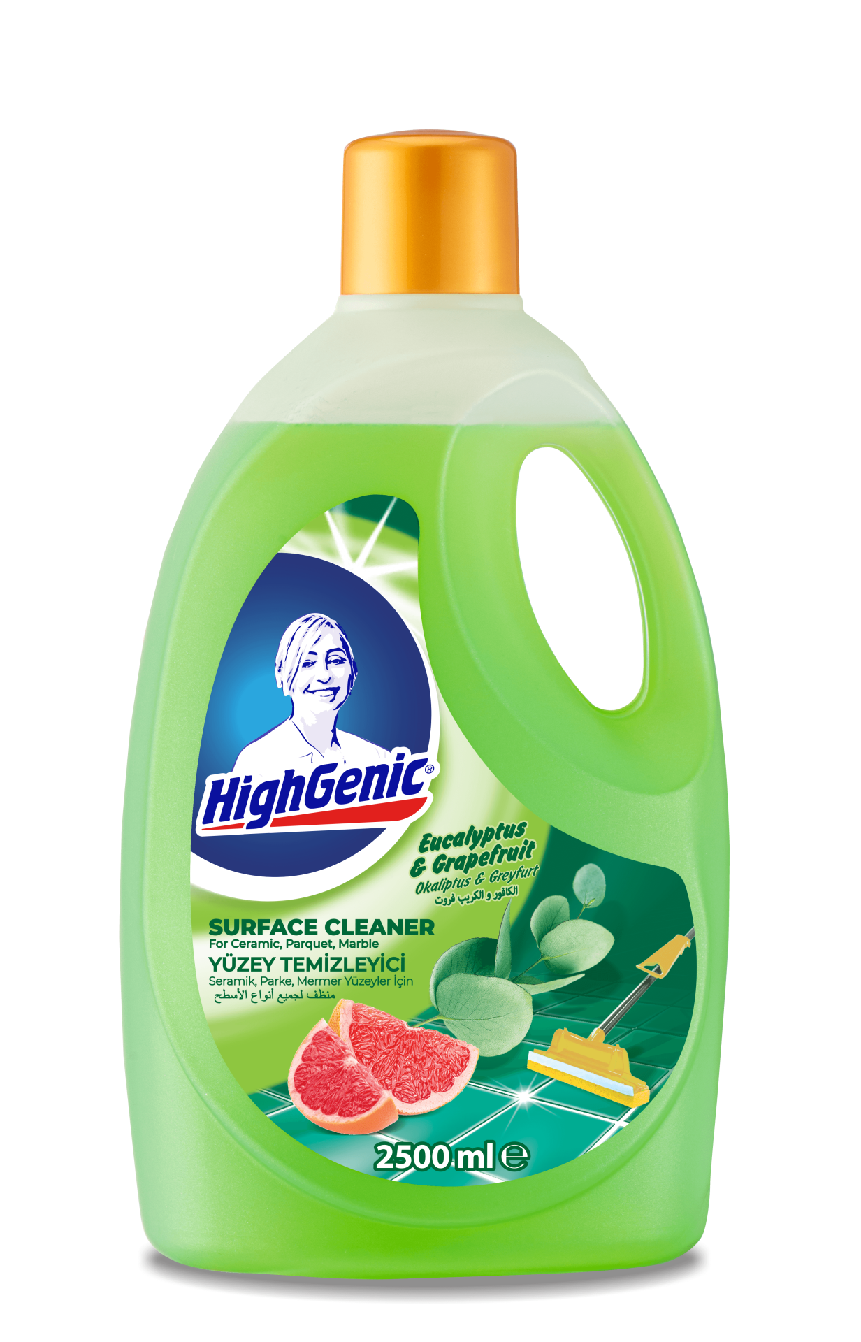 HighGenic Genel Yüzey Temizlik Okaliptus 2.500ml