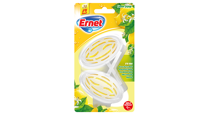 Ernet Klozet Blok Limon Çiçeği 2x40gr