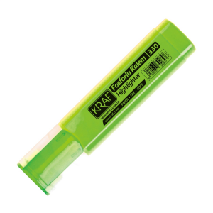 Kraf 330 Fosforlu Kalem Yeşil