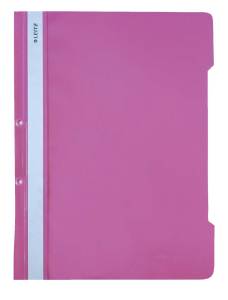 Leitz 4189 Plastik Telli Dosya Pembe