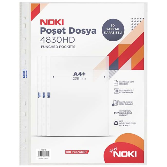 Noki  4830HD Poşet Dosya