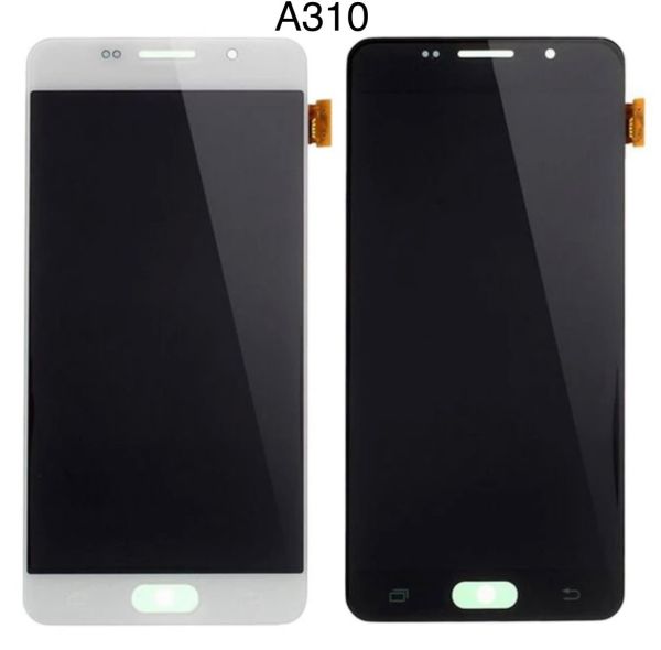 Samsung A310 Beyaz Ekran-Lcd