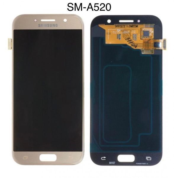 Samsung A520 Gold Ekran-Lcd