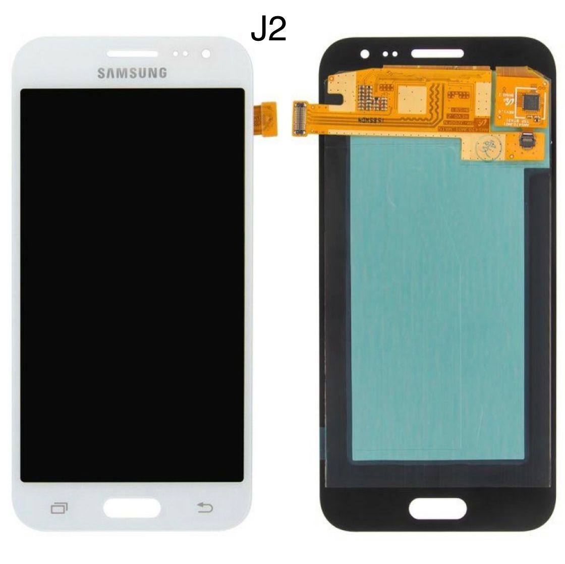 Samsung J2 Beyaz Ekran-Lcd