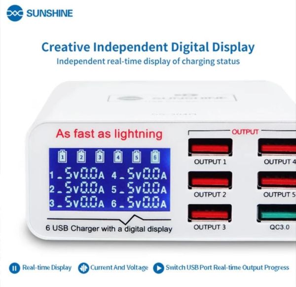 SUNSHINE 6LI USB PORT