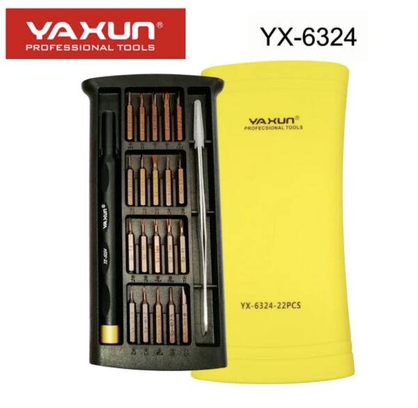 Yaxun YX-6324 Tornavida Seti 22 Parça