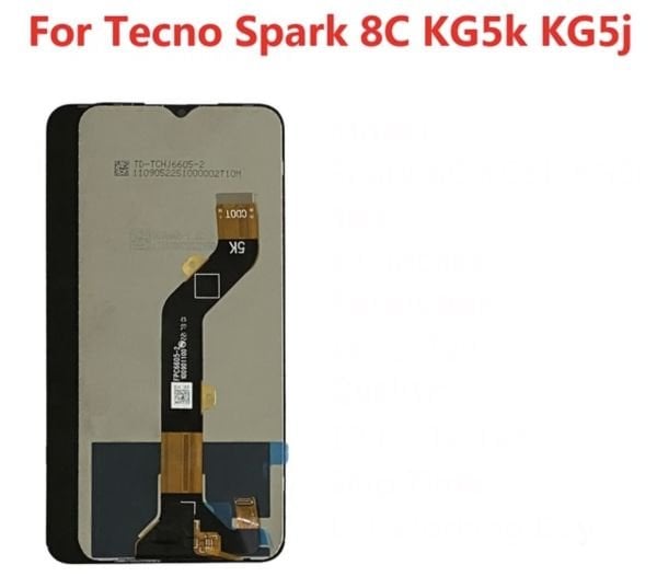 TECNO SPARK 8C LCD-EKRAN