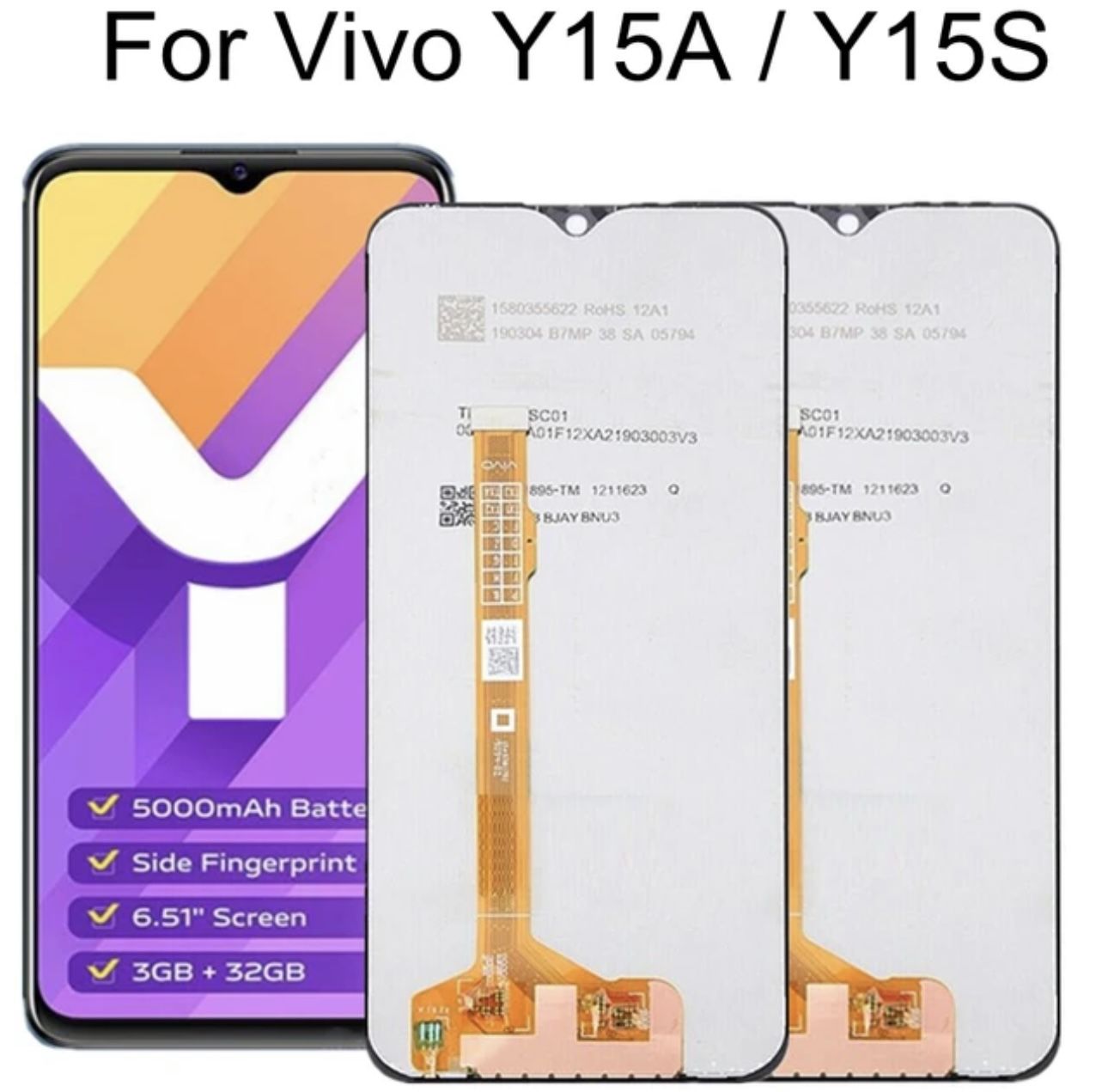 VİVO 15S / Y15A LCD-EKRAN