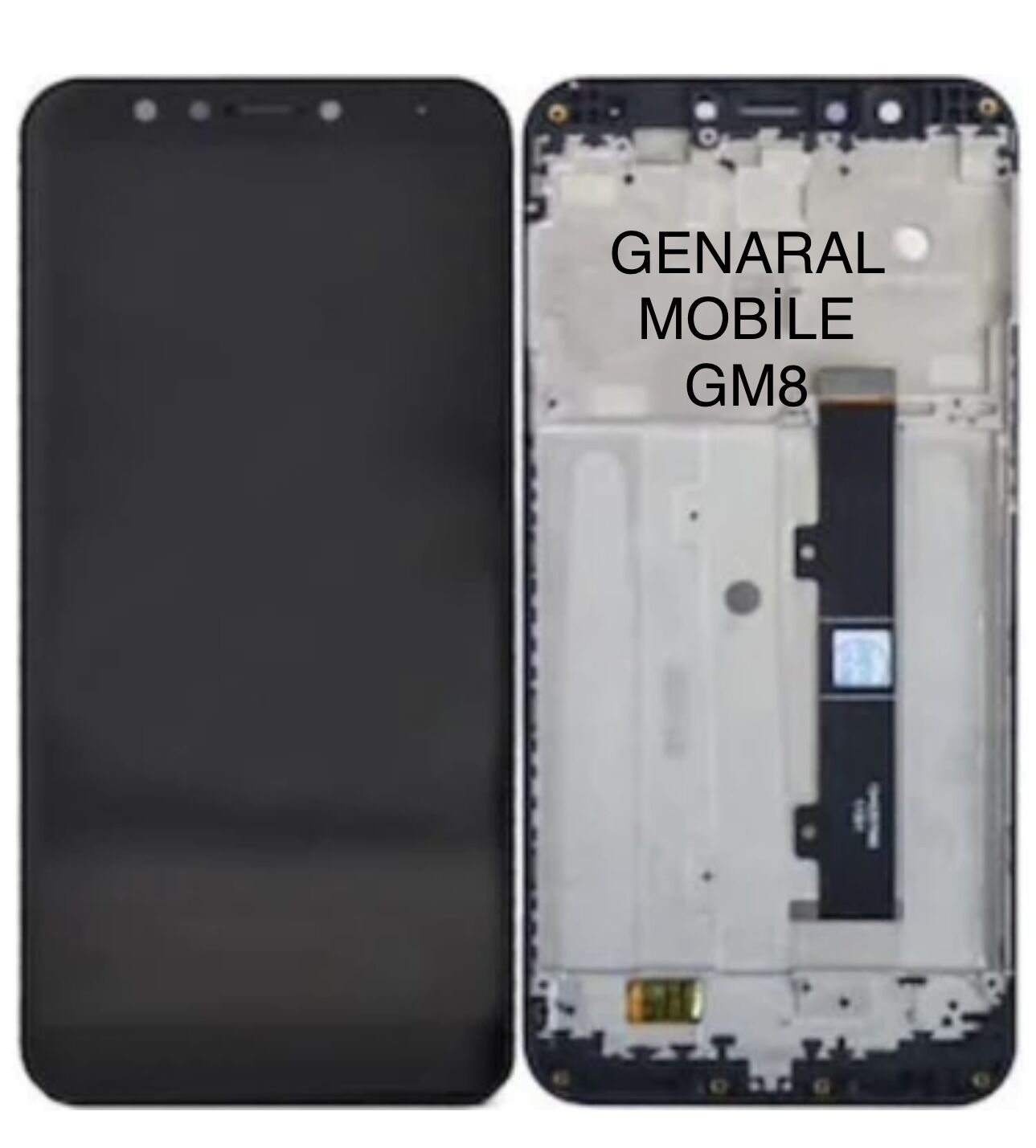GM8 SİYAH ÇITALI LCD-EKRAN