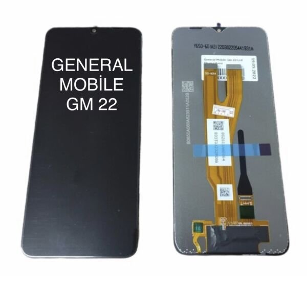 GM 22 LCD-EKRAN