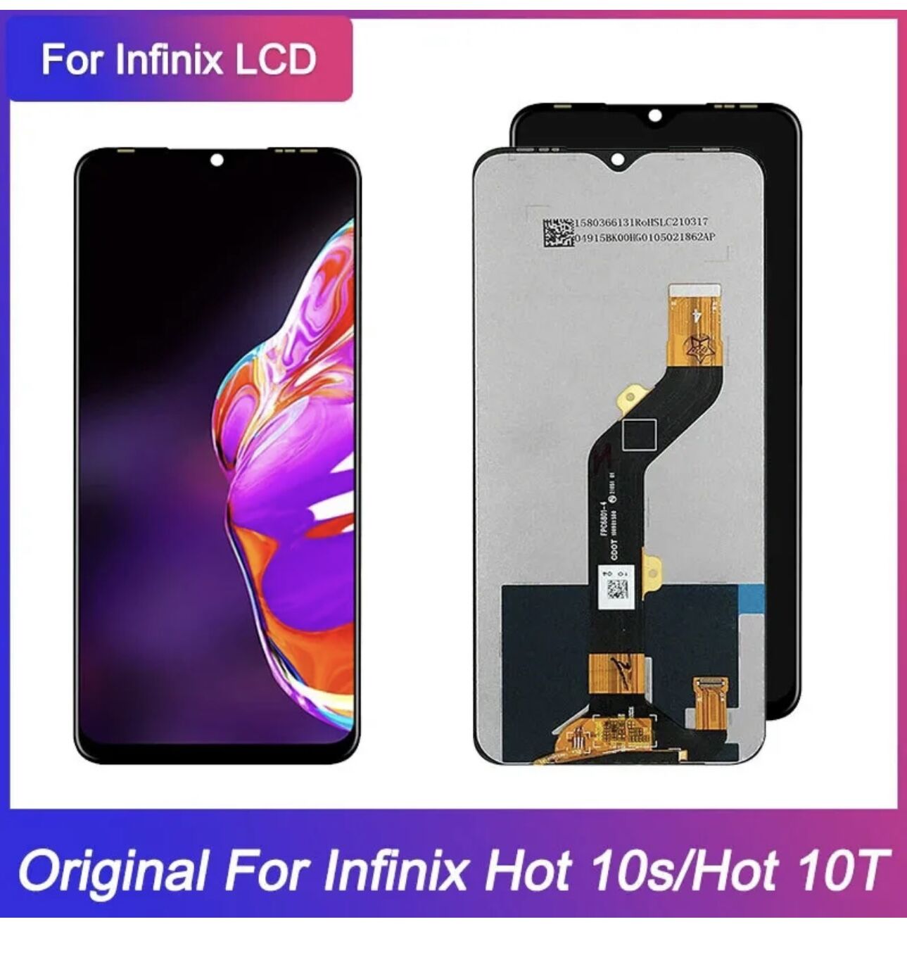 İNFİNİX HOT 10T / HOT 10S LCD-EKRAN